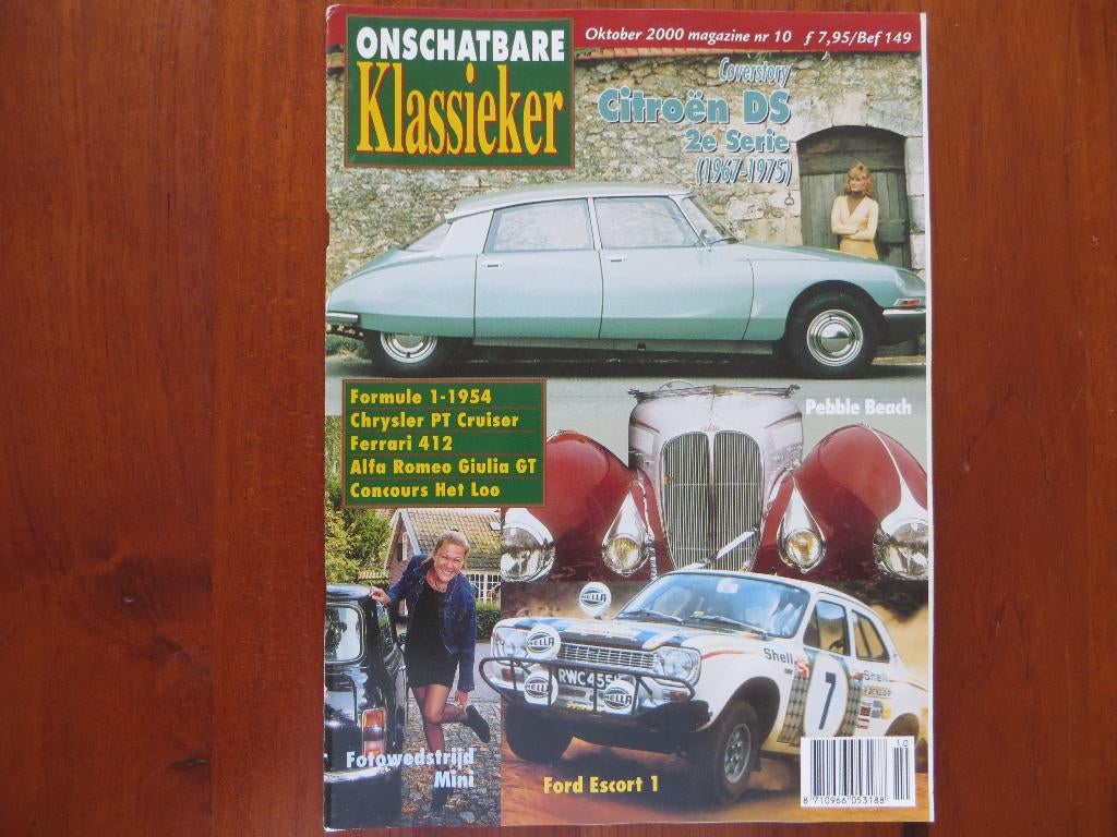 Onschatbare Klassieker 10 2000 Citroën DS 2e serie (1967-75), Ophalen of Verzenden, Nieuw, Citroën