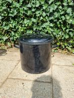 Oude Weckketel emaille zwart, Ophalen