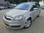 Opel Zafira 1.6 Enjoy 7 Persoons 2006. Airco/Electrische ram, Voorwielaandrijving, Stof, Zwart, 4 cilinders