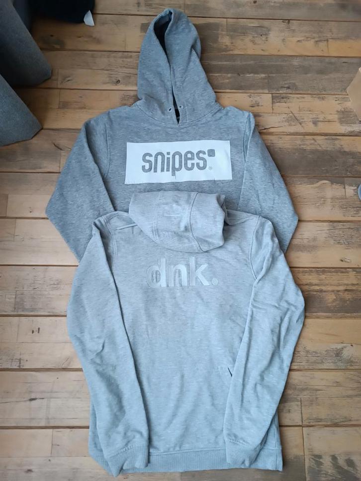 2 Hoodies: Snipes S & Distrikt Norrebro XS, Kleding | Heren, Truien en Vesten, Maat 46 (S) of kleiner, Ophalen of Verzenden