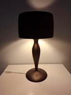 4x Solzi Luce GOA Archirivolto bruine vintage tafellamp, Ophalen, Kunststof, 50 tot 75 cm, Zo goed als nieuw