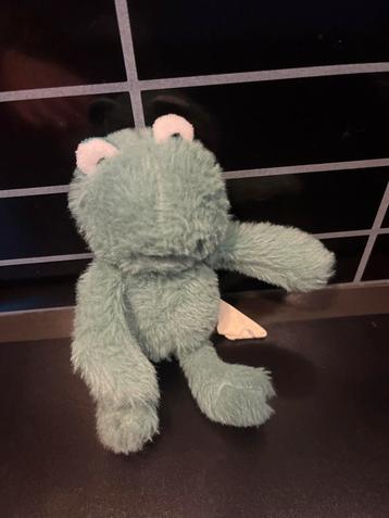 Groene Kikker Knuffel - Nieuw beschikbaar voor biedingen