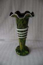 Antiek Boheems Kralik spatter glas c 1930, Ophalen of Verzenden