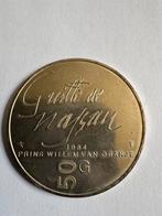 Zilveren 50 gulden "Guilielmus de Nassau", Koningin Beatrix, Zilver, Ophalen of Verzenden, Losse munt