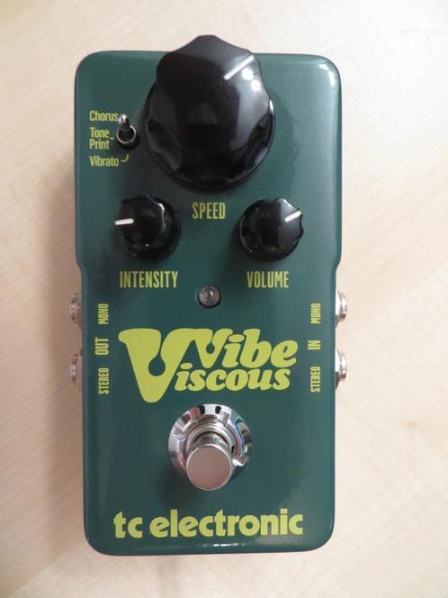 TC Electronic Viscous Vibe - Univibe pedaal, Muziek en Instrumenten, Effecten, Zo goed als nieuw, Chorus, Overige typen, Multi-effect