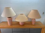 Set van 3 vintage lampen, Ophalen, Gebruikt, Minder dan 50 cm, Vintage