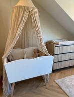 Tweeling bed / ledikant / wieg, Ophalen, Wit, Tweepersoons, Zo goed als nieuw