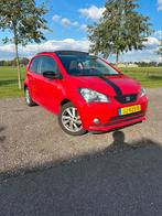Seat Mii 1.0 2012 Rood 85pk, Auto's, Stof, 4 stoelen, Mii, Handgeschakeld