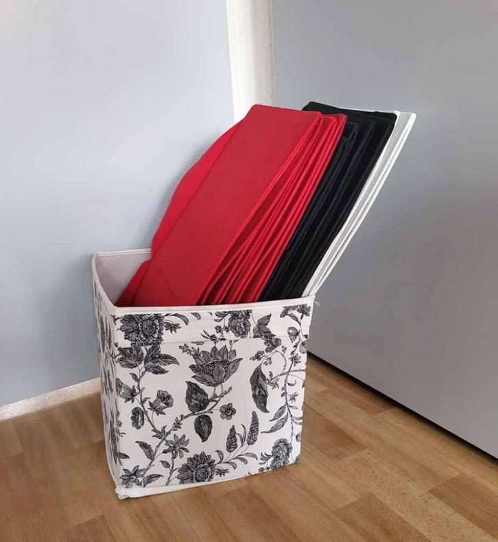 Drona bakken IKEA - diverse kleuren, Huis en Inrichting, Woonaccessoires | Schalen en Manden, Gebruikt, Mand, Vierkant, Overige materialen