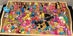 Polly Pocket 9 Poppen.  Met Veel Kleding en Assecoires., Verzenden, Gebruikt, Fashion Doll