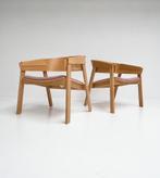 Muuto Cover Deense loungestoel van Thomas Bentzen, Huis en Inrichting, Fauteuils, Hout, Gebruikt, Minder dan 75 cm, Design