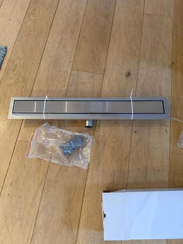 RVS Douchegoot 70x7cm - Compleet met Flens beschikbaar voor biedingen