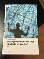 Managementmodellen voor strategie en kwaliteit, Ophalen of Verzenden, Zo goed als nieuw, Marc Muntinga