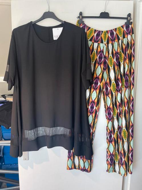 Nieuwe 2 delige set;Alijn tuniek kleurrijk zomerbroek NU €35, Kleding | Dames, Grote Maten, Nieuw, Overige typen, Overige kleuren