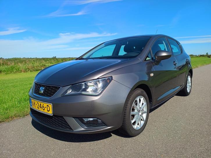Seat Ibiza 1.0 TSI Style Connect, 2017 Grijs, KM 73.104, Auto's, Seat, Particulier, Ibiza, ABS, Adaptive Cruise Control, Airbags