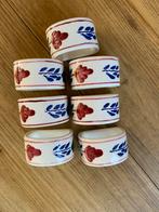 7 puntgave servet ringen boerenbont, Huis en Inrichting, Keuken | Servies, Ophalen of Verzenden, Aardewerk, Boerenbont, Overige typen
