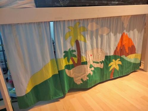 Bedtent Hoppekids dinosaurus, Kinderen en Baby's, Kinderkamer | Stapelbedden en Hoogslapers, Zo goed als nieuw, Halfhoogslaper
