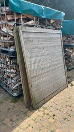 Tuinscherm / schutting Hillhout, Ophalen, Gebruikt, Hout, 150 tot 200 cm