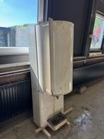 Oliebar Wit 200L H164cm vintage retro metaal, Ophalen, Gebruikt, Merkloos, Nvt
