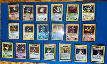 Complete gym heroes set. Compleet 1 tm 132, most near mint