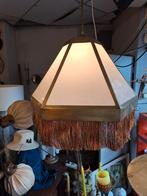 Art Deco Hanglamp met Franjes, Huis en Inrichting, Lampen | Hanglampen, Ophalen, Gebruikt, Glas, Minder dan 50 cm