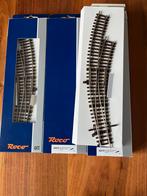 Roco rails h0 2 boogwissels rechts R3/4, Gelijkstroom, Nieuw, Rails, Ophalen of Verzenden
