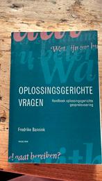 F. Bannink - Oplossingsgerichte vragen, Ophalen of Verzenden, F. Bannink, Ontwikkelingspsychologie, Zo goed als nieuw