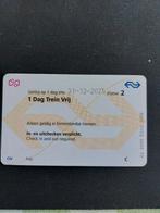 Dagkaart NS, Tickets en Kaartjes, Eén persoon, Trein, Nederland, Algemeen kaartje