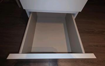 Ikea Malm nachtkastje kastje kast wit ladekast ladekastje - afbeelding 9