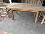 Eikenhouten tafel, Huis en Inrichting, Tafels | Eettafels, Ophalen, Gebruikt, Eikenhout, 50 tot 100 cm