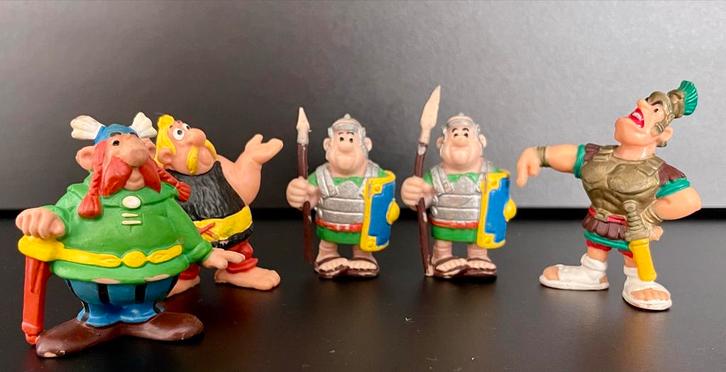 Asterix en Obelix Figuren Set, Kinderen en Baby's, Speelgoed | Actiefiguren, Gebruikt, Verzenden