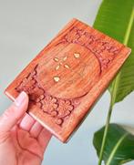 Vintage houten doosje opbergdoosje, Antiek en Kunst, Curiosa en Brocante, Ophalen of Verzenden