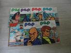 6 stripboeken strips comics oud van Pep 1970 divers, Meerdere comics, Ophalen of Verzenden, Gelezen, Europa