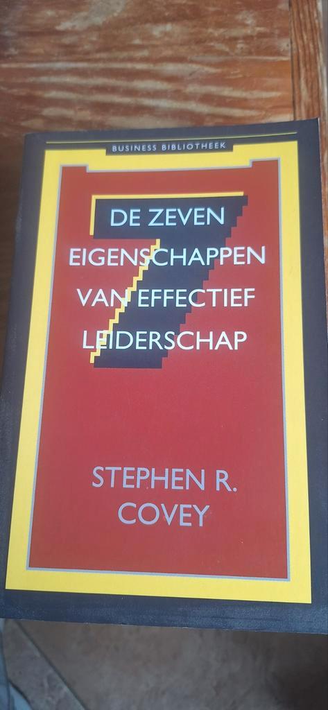 De Zeven Eigenschappen van Effectief Leiderschap, Boeken, Economie, Management en Marketing, Gelezen, Management, Ophalen of Verzenden