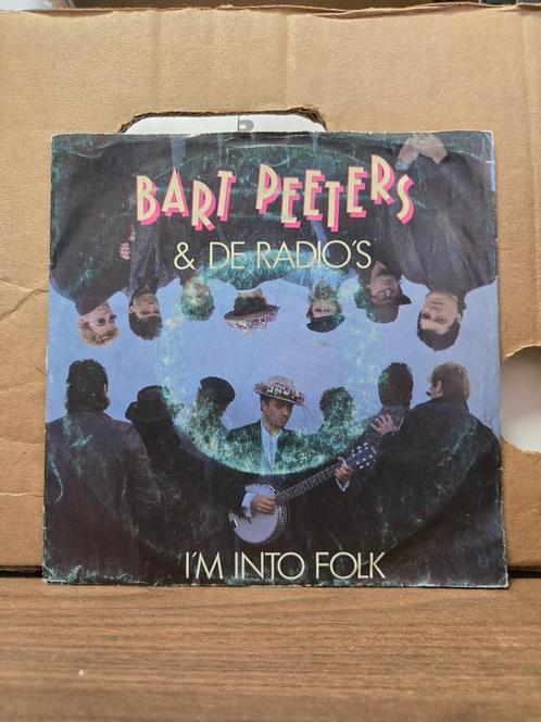 Bart Peeters & De Radio's - I'm into folk, Cd's en Dvd's, Vinyl Singles, Zo goed als nieuw, Single, Nederlandstalig, 7 inch, Ophalen of Verzenden