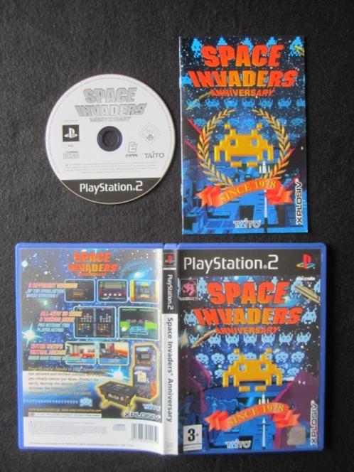 PS2 - Space Invaders Anniversary - Playstation 2, Spelcomputers en Games, Games | Sony PlayStation 2, Nieuw, Overige genres, 1 speler