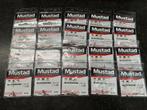 20 zakjes vishaken mustad bloodworm maat 22, Haak, Nieuw, Mustad, Ophalen of Verzenden