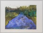 Maarten Kemper - landschap beek - aquarel 1969, Ophalen