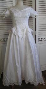 trouwjurk maat 36 nr SS 685 ger miriam, Kleding | Dames, Trouwkleding en Trouwaccessoires, Verzenden, Zo goed als nieuw, Wit, Trouwjurk