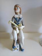CasAdes Spaans porselein. Clown met saxofoon, Ophalen of Verzenden, Gebruikt, Mens