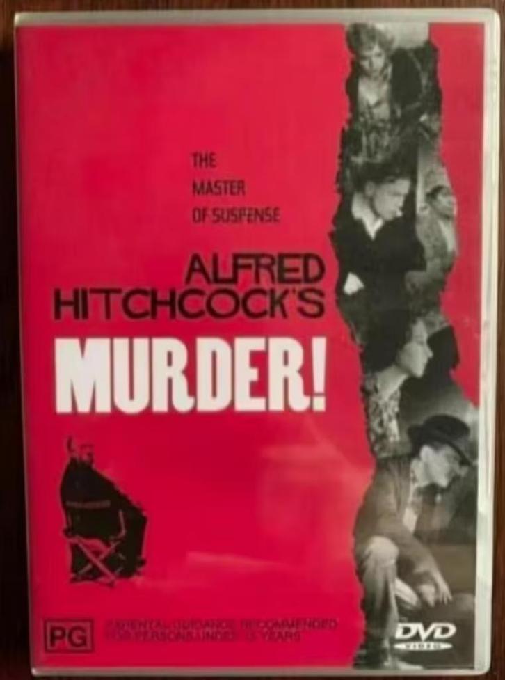 DVD Alfred Hitchcock's Murder! The master of suspense, Cd's en Dvd's, Dvd's | Klassiekers, Zo goed als nieuw, Thrillers en Misdaad