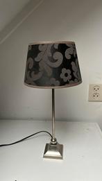 Zwart schemerlampje, Huis en Inrichting, Lampen | Tafellampen, Ophalen, Gebruikt, Klazziek, Metaal