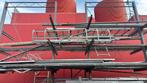 Stalen ladder kooi ladder, Doe-het-zelf en Verbouw, Ladders en Trappen, Ophalen of Verzenden, Gebruikt, Ladder, 4 meter of meer