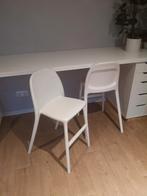 Ikea urban witte kinderstoel., Ophalen of Verzenden, Zo goed als nieuw, Wit, Twee