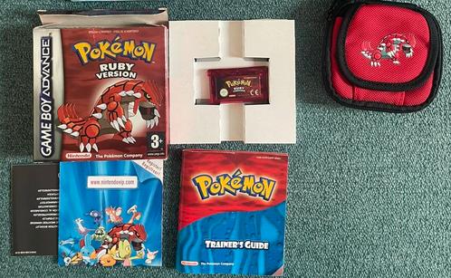 Pokemon ruby gameboy advance, Spelcomputers en Games, Spelcomputers | Nintendo Game Boy, Zo goed als nieuw, Overige modellen, Ophalen of Verzenden