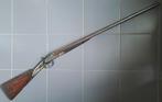 Antiek Brits hammerless hagel geweer kal 12 zwartkruit, Ophalen of Verzenden
