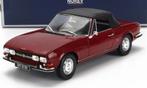 1:18 Peugeot 504 Cabriolet uit 1969 Rood Norev, Hobby en Vrije tijd, Modelauto's | 1:18, Nieuw, Ophalen of Verzenden, Auto, Norev