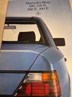 Nederlands Mercedes w124 200 300 serie folder óók 300E AUTOM, Ophalen of Verzenden, Zo goed als nieuw, Mercedes