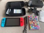 Nintendo Switch Compleet + Mario Kart Deluxe 8 - ZGAN, Spelcomputers en Games, Spelcomputers | Nintendo Switch, Met games, Zo goed als nieuw