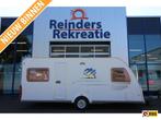 Knaus Azur 500 FU Voortent, Boiler, Hordeur, Rondzit, Bedrijf, Knaus, Frans bed